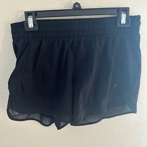 Black athleta shorts